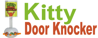 Kitty Door Knocker Logo